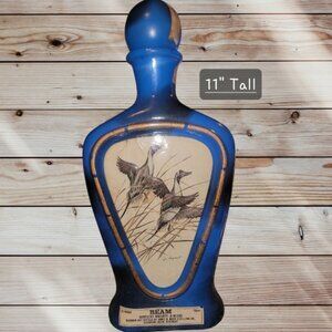 JIM BEAM - EMPTY Bottle - Vintage Pintail Duck James Lockhart Wildlife Decanter